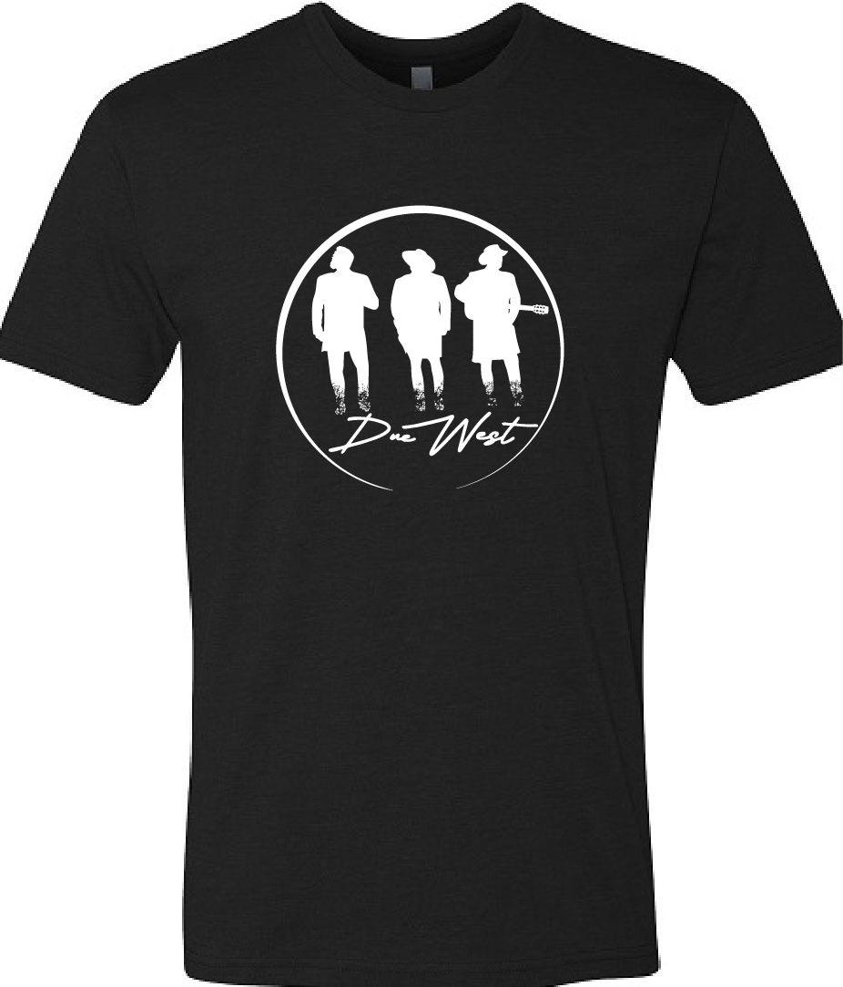 White-on-black Silhouette T-shirt