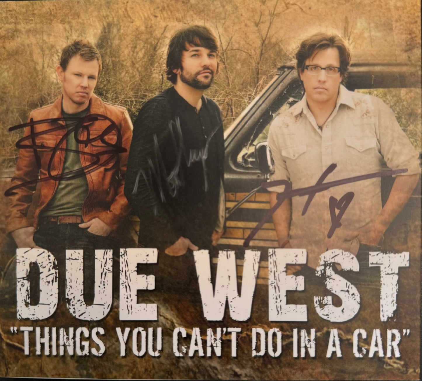 Things You Can't Do in a Car (Single) - CD (Autographed)