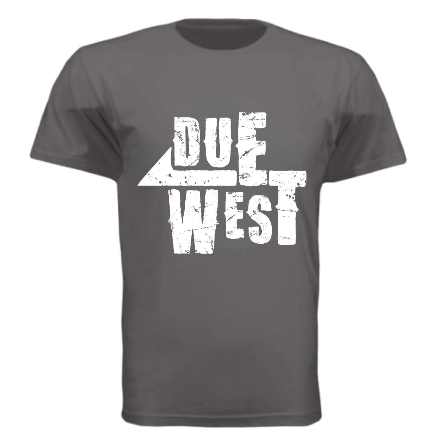 Slate Gray Due West Logo - Canvas